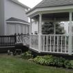 refinishing this gazibo and deck