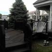 refinishing this gazibo and deck